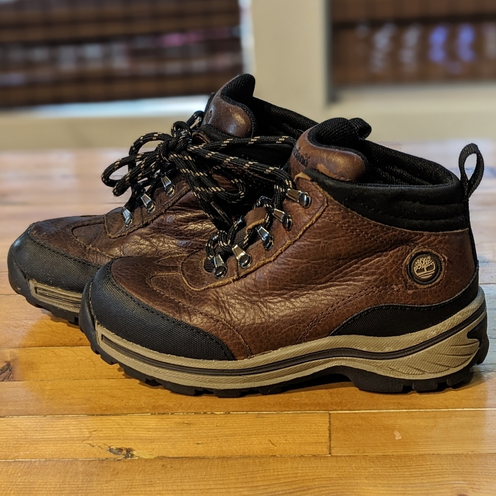 Timberland Hiking Boots, Unisex, Left Shoe Size 12 & Right Shoe Size 13